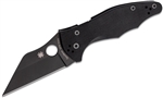 Spyderco Yojimbo 2 folding knife with black CPM S30V Wharncliffe blade and G-10 handle – available in Canada