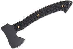 This Toor Limited Edition axe from the Outdoor Series comes down from the hills in Black & Brass, ready for a reckonin'. They've upped the ante on this Camp Axe