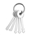 Warded picks are for, of course, warded locks. This is a common type of padlock, and is compromised most easily with the proper tools – warded picks.