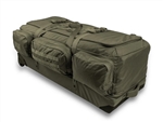 Full view of Eberlestock Hercules Duffel with extended rain cover