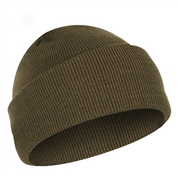 The Deluxe Knit Watch Caps are designed to keep your head warm while you perform outdoor tasks with this military gear hat . With a double layer finely knit acrylic construction Perfect for winter in Canada