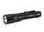 SureFire EDC2-DFT Turbo dual-fuel LED flashlight with 700 lumens, 100,000 candela, rechargeable 18650 battery, pocket clip, and black aluminum body