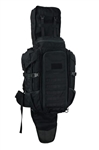 Eberlestock G3 Phantom front view with scabbard attached