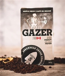 HA!... Ball "Gazer"! Yes, we're immature, and we caught you looking. That's two punches for us, but don't worry this delicious medium blend won't trick you, it'll punch you right in the flavour maker.