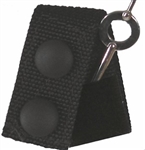 Belt Keeper with Hidden Key Pouch