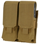 Condor Double M4 Mag Pouch â€“ Tactical MOLLE Rifle Mag Carrier for Canadian Military and Law Enforcement