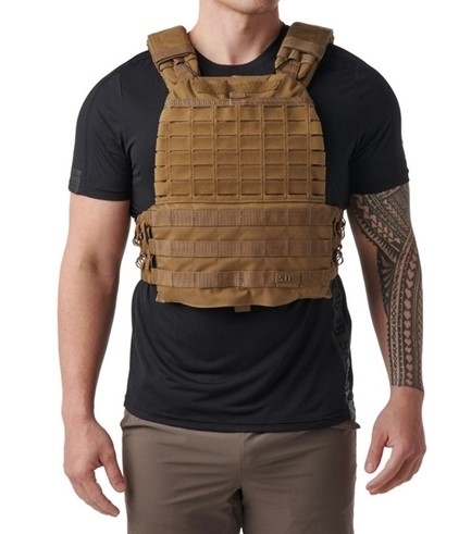 5.11 TacticalÂ® brings you the TacTecâ„¢ Plate Carrier. These vests were  designed to be the most lightweight and best- fitting plate carriers you  can find. The perfect 5.11 external vest carrier 5.11