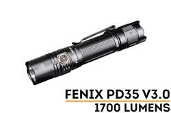 Fenix PD35 V3.0 – Tactical 1700 Lumen Flashlight with Dual Switch for Canadian Law Enforcement and EDC Use