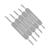 The Comb Lock Picks are designed to pick pin-tumbler locks by moving all pin stacks completely above the shear line, allowing free rotation of the plug.