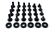 Ulticlip 30 piece combo head screw kit allows you to mount Ulticlip products and other accessories to a wide variety of sheaths, holsters, and other items.  - Ships from Canada from the number one rated tactical store Tetragon