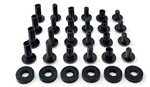 Ulticlip 30 piece combo head screw kit allows you to mount Ulticlip products and other accessories to a wide variety of sheaths, holsters, and other items.  - Ships from Canada from the number one rated tactical store Tetragon