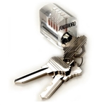 Visible Cutaway Practice Lock with Standard Pins. This see-through pin-tumbler lock is an excellent learning tool. By watching the movement of the pins as you practice your lock picking skills