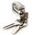 Visible Cutaway Practice Lock with Standard Pins. This see-through pin-tumbler lock is an excellent learning tool. By watching the movement of the pins as you practice your lock picking skills